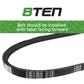 C-BLT-0244-810 Drive Belt MTD Fits Cub Cadet 954-04208A 954-04208 754-04208A