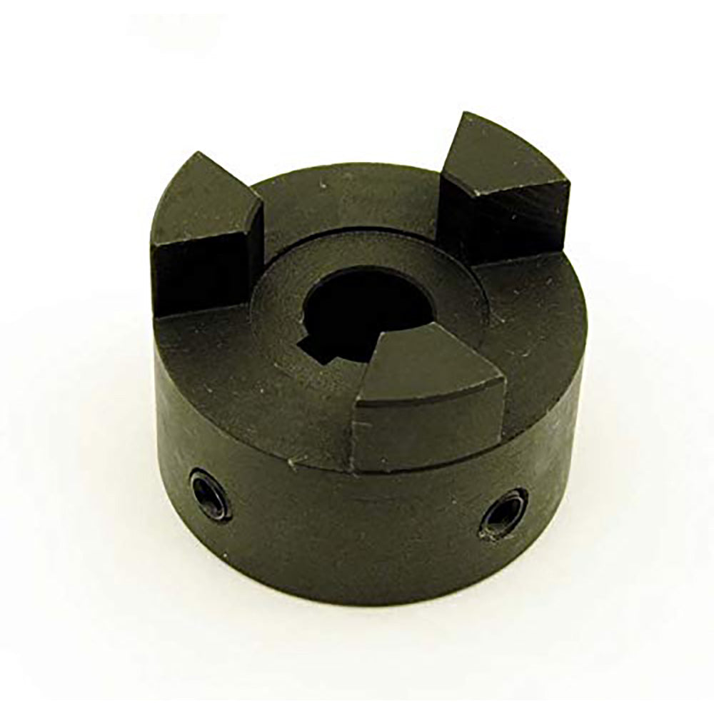 Replacement L-Jaw Coupling Half 1/2" bore with 1/8" keyway and set screw