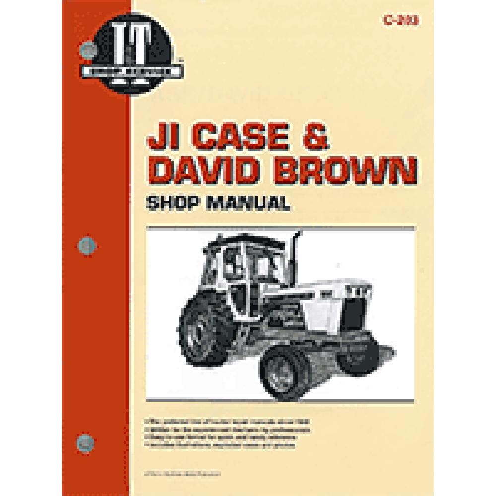I&T Shop Service Manual Fits Case David Brown Tractor770 870 885 980 990 995 C20