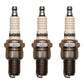Qty. 3: Spark Plug Fits Satoh Replaces 47XL