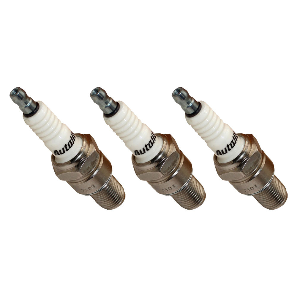 Qty. 3: Spark Plug Fits Satoh Replaces 47XL