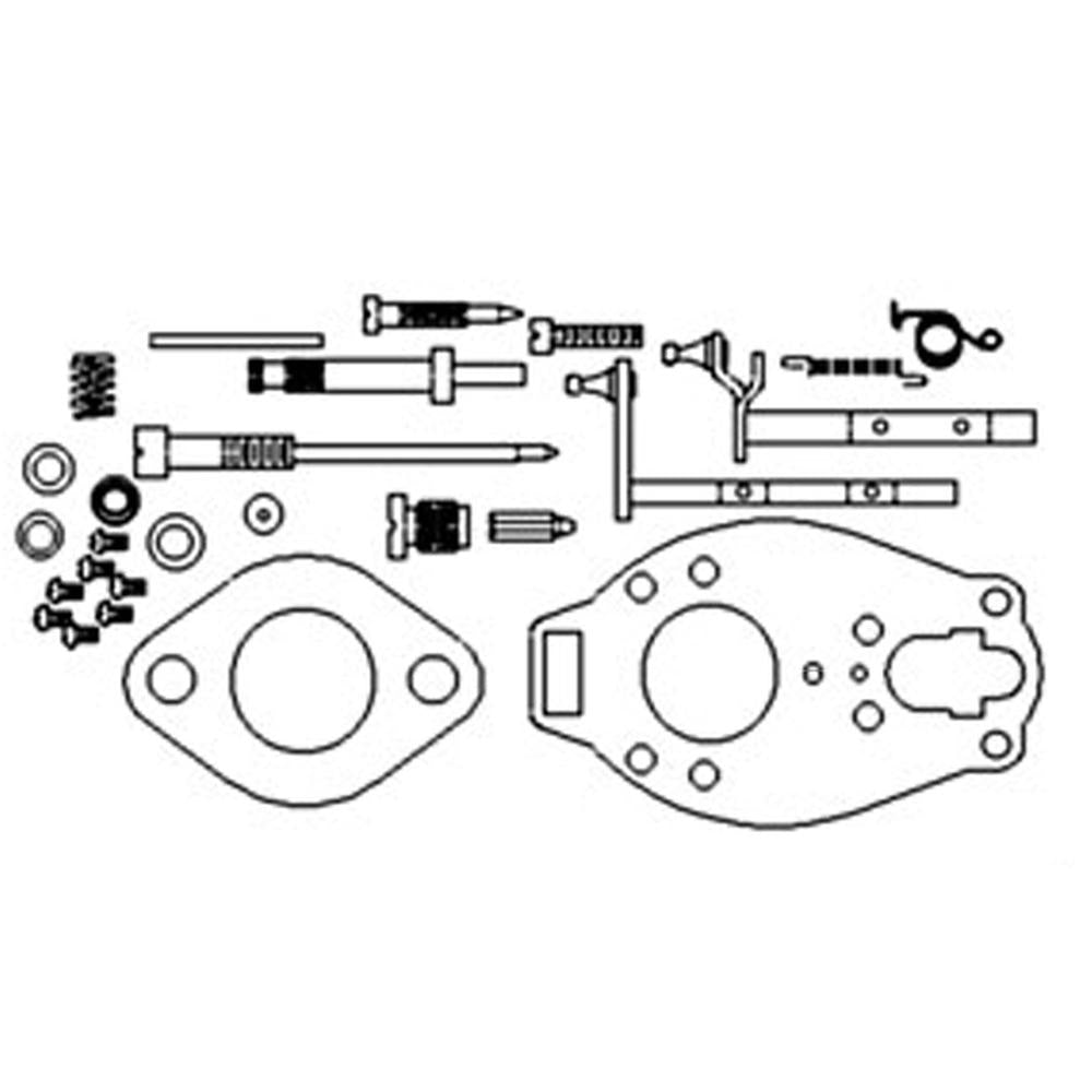 Complete Carburetor Kit Fits Ford/New Holland Replaces C547V