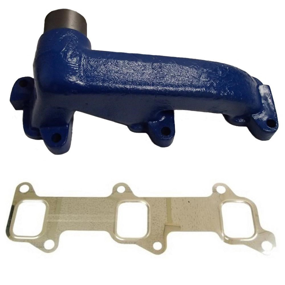 EXHAUST MANIFOLD + GASKET Fits Ford 2000 2300 2310 233 2600 2600V 2610 2810 2910