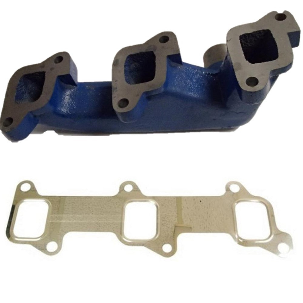 EXHAUST MANIFOLD + GASKET Fits Ford 2000 2300 2310 233 2600 2600V 2610 2810 2910