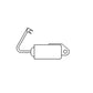 Condenser Fits Ford 2000 2600 3000 3600 4000 4100 4600 5000 5600 600 Tractor