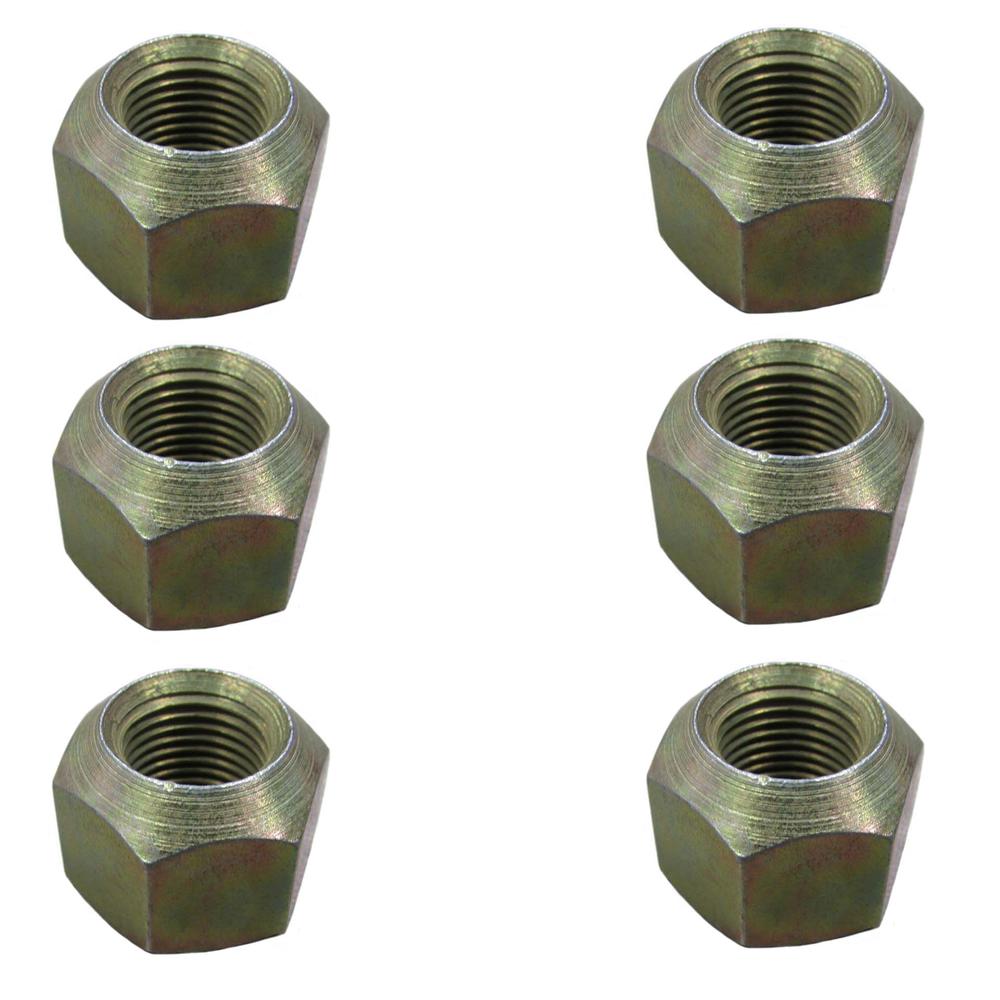 Qty 6: Wheel Nut Fits Farmtrac Replaces ESL11793