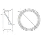 Rear Rim 12" x 28" Fits Cockshutt Replaces 100047AS