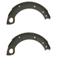 81802510 Qty 2: 1/2 Brake Shoe w/Lining
 Fits Ford/New Holland
