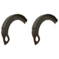 Qty 2: 1/2 Brake Shoe w/Lining
 Fits Ford/New Holland Replaces 81802510