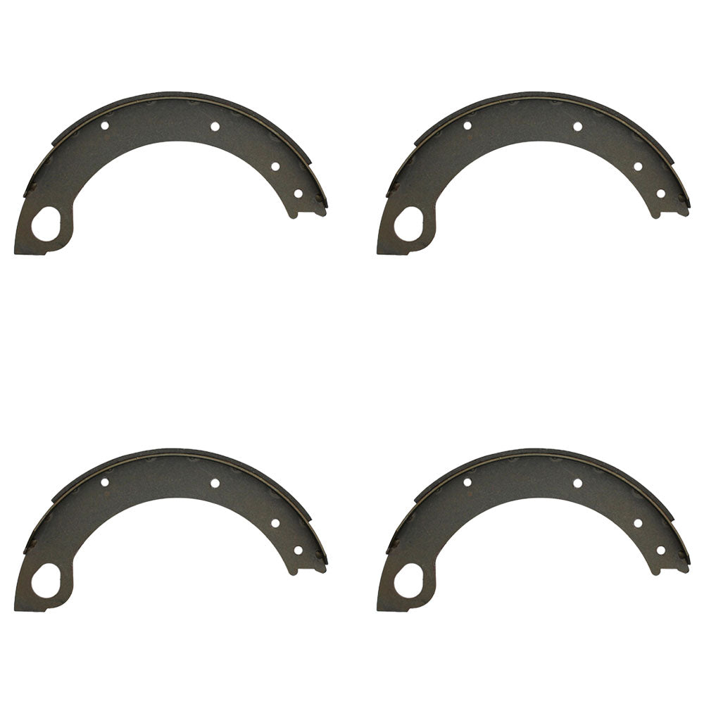 (x4) 1/2 Brake Shoe w/Lining Fits Ford/New Holland 81802510