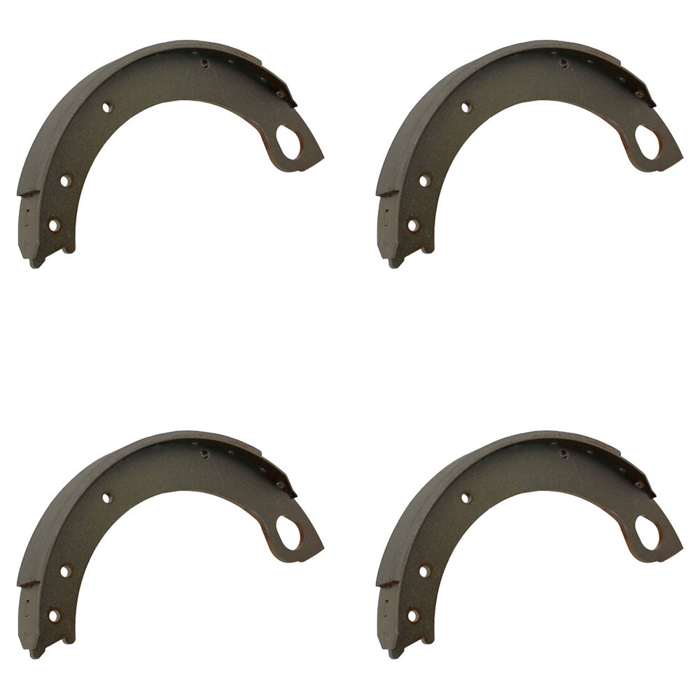 81802510 (x4) 1/2 Brake Shoe w/Lining Fits Ford/New Holland