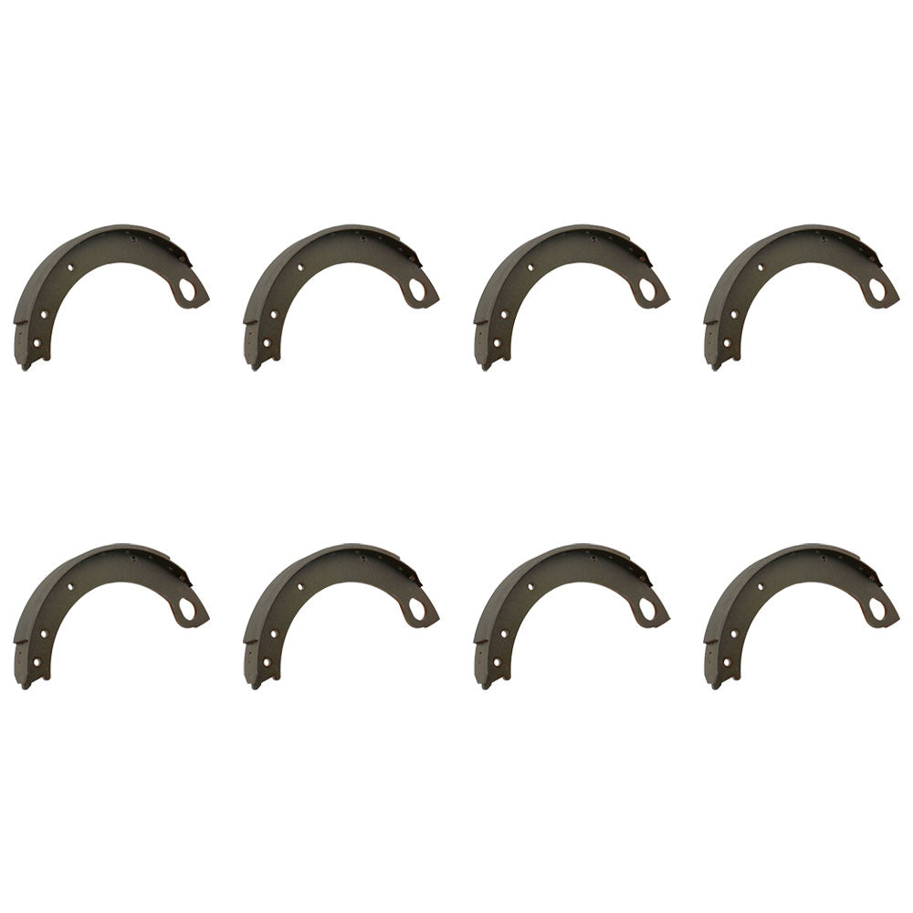 Qty 8: 1/2 Brake Shoe w/Lining
 Fits Ford/New Holland Replaces 81802510