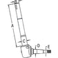 C5NN3106R Spindle L/H Fits Ford Tractor 2000, 3000, 2600, 3600