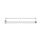 Drag Link Assembly - Front Fits Ford 7000 7100 5100 5000 5340 C5NN3304U
