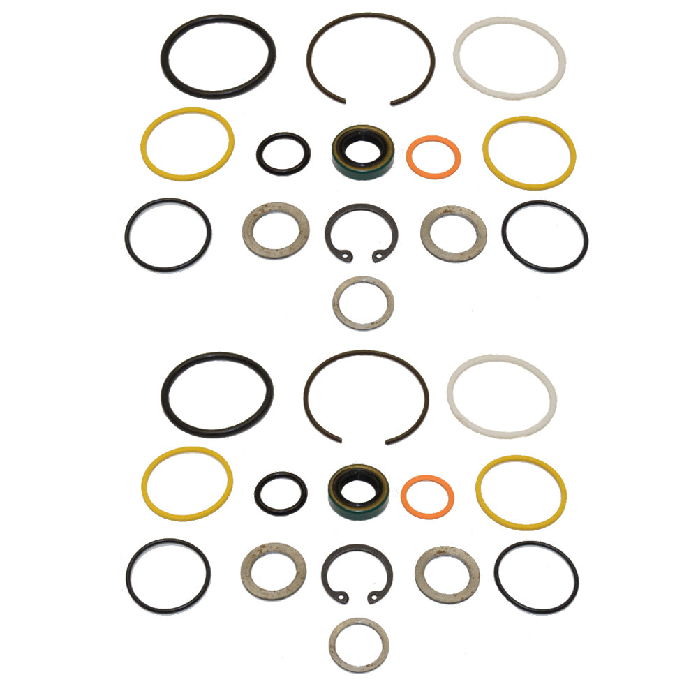 Seal Kit Pair Fits Ford Steering Cylinders 555 655 755 with Rod July '87+