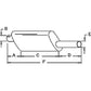C5NN5230AR Muffler Vertical Mount Fits Ford New Holland Tractor 2000 3000 4
