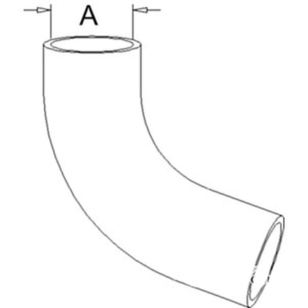 Air Cleaner Hose - Lower Outlet Fits Ford 2000 3000 4000 C5NN9B640B