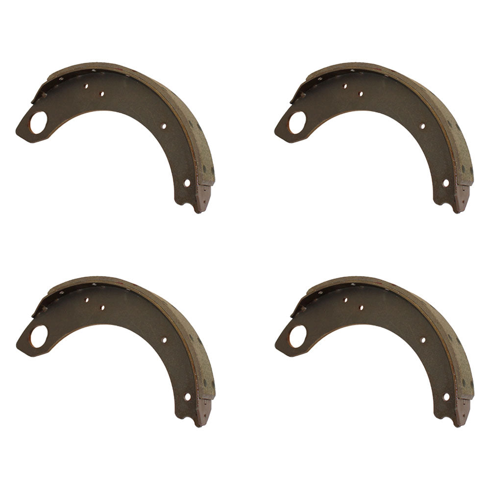 Qty 4: 1/2 Brake Shoe Fits Ford/New Holland Replaces 86531521