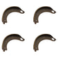 Qty 4: 1/2 Brake Shoe Fits Ford/New Holland Replaces 86531521