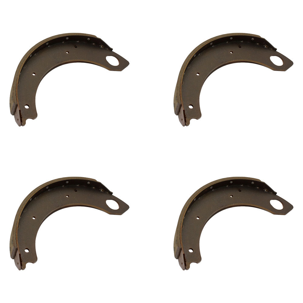 C7NN2218A Four Industrial Drum Type Brake Shoes Fits Ford New Holland 3500