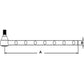 Left Hand Long Tie Rod Assembly Fits Ford/New Holland Replaces 4000200174