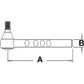 Front Drag Link End Fits Ford/New Holland Replaces 81825395