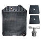 ESL10500 Radiator w/ Drain Tap & 2 Pads Fits Farmtrac 545 555