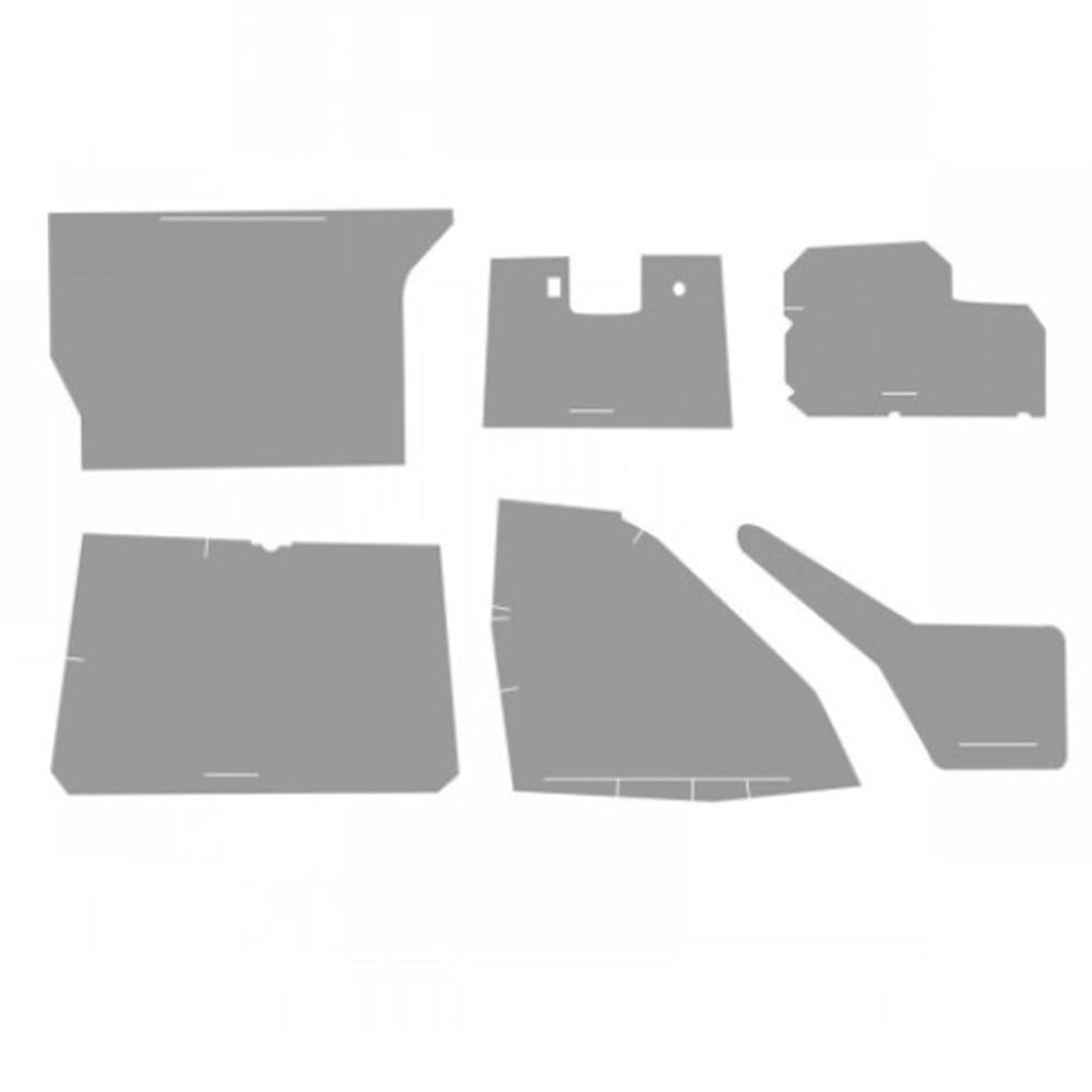 Cab Foam Kit less Headliner Gray Fits Case IH 7110 7130 7150 7140 7120