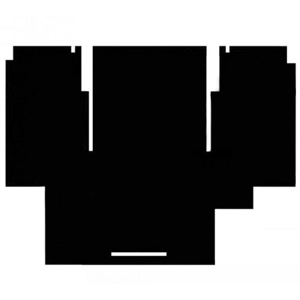 Cab Foam Floor Mat Black Fits Case 1270 1370 1570