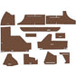 CR40E-50 New Brown Cab Kit Fits John Deere 4030 4040 4230 4240 4430 4440 4630 +