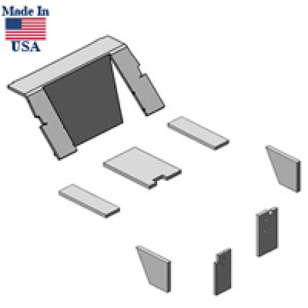 Black Cab Foam Kit Fits Case/International Harvester Replaces 109455