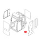 Cab Door Glass Fits Takeuchi Replaces 0568660330