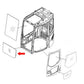 22B-54-15811 Front Lower Glass For Komatsu Excavator PC228US-3-KU PC228US-3-W1