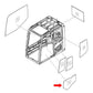 2A5-53-11171 Lower Door Glass Fits Komatsu Excavator PW180-10 PC 210LC-11