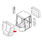 417-926-3520 Front Left Side Glass For Komatsu Loader WA150L-5 WA200-5L