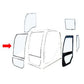 76303237 Front Center Glass Fits Case-IH Loader 21D 21E 121D 221D 321D