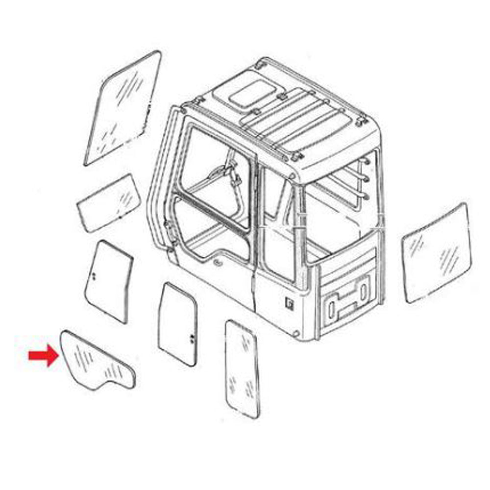 A-FYA00001499-AI Glass, Lower Door