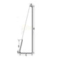 T230095 RH Front Side Window Glass Fits John Deere Loader Models 444K 524K 544K