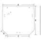 Rear Upper Glass Fits 5055E 5065E 5075E 5085M 5100M 5100MH 5115M R261272