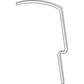 RE15998 Cab Door Frame Weather Stripping Fits John Deere 4555 4755 4955 4560 476