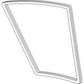 Weatherstrip RE22488 Fits John Deere 4250 4240S 4230 4055 4050 4030 2940