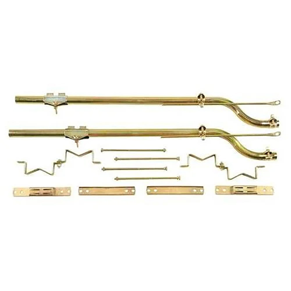 6A217 Universal Tractor AXLE Mount Bracket Set for 40" or 48" Buggy Top