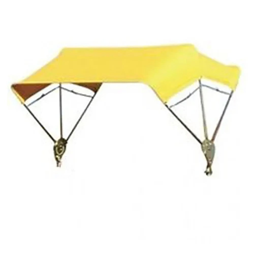 Yellow 3 Bow 40" Buggy Top Tractor Umbrella Frame & Canvas Cover TBT3 406156