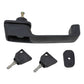 Door Handle w/Keys 123/04067 Fits JCB Rough Terrain Fork Lift Backhoe Loader