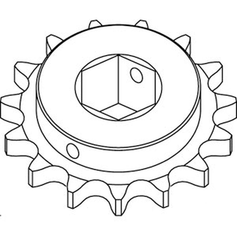 CC102997 New Pickup Sprocket Fits John Deere 435 446 456 466 545 550 570 572 +
