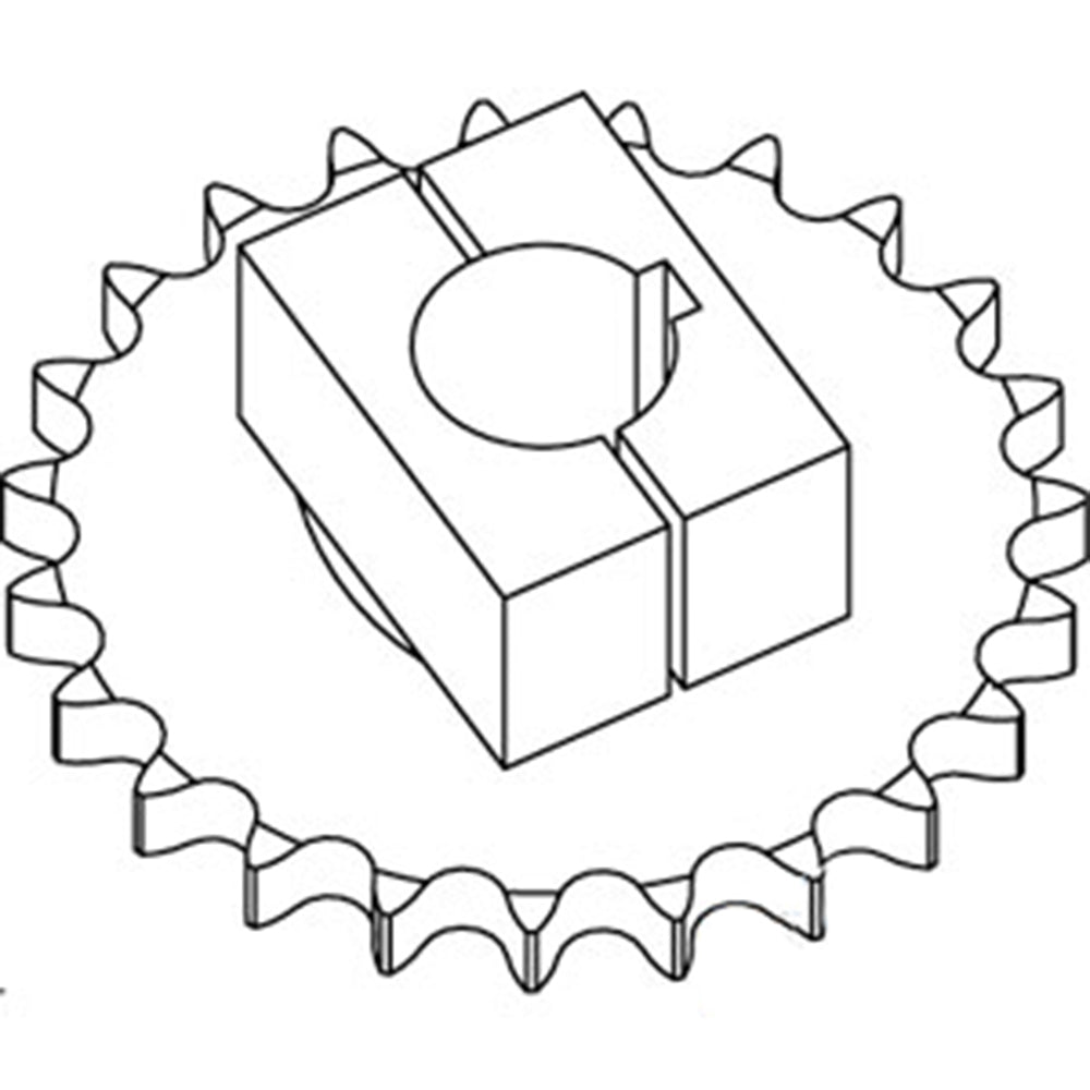 CC107055 New Pickup Drive Sprocket Fits John Deere 435 446 456 466 545 550 570 +