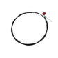 CC66 New Universal 72" Long Pull to Stop Cable w/ Red Knob