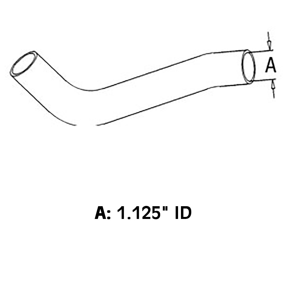 Upper Radiator Hose CH11789 Fits John Deere 950