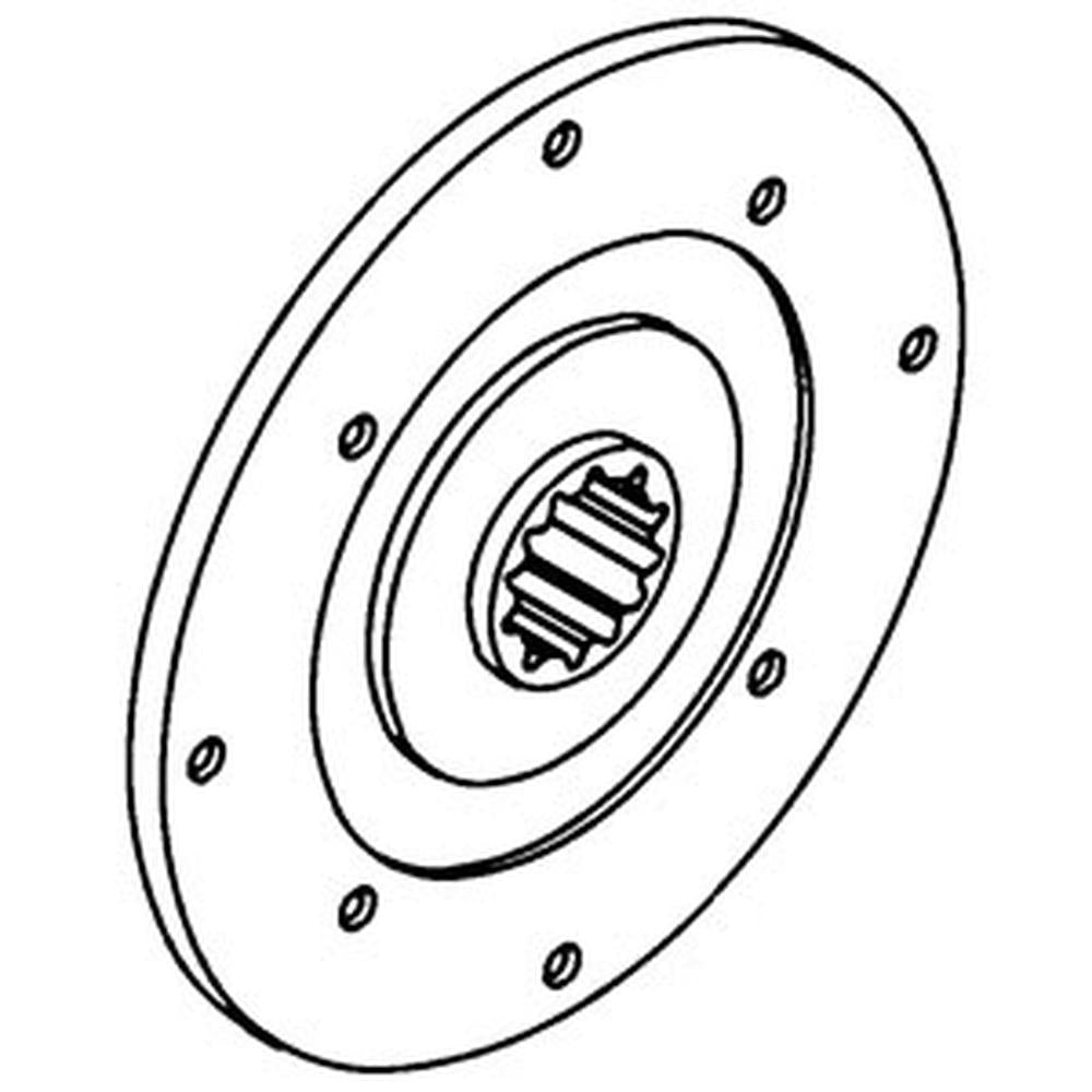 PTO Disc fits Oliver Tractor 77 88 770 880 Super 2-62 1550 1555 1655