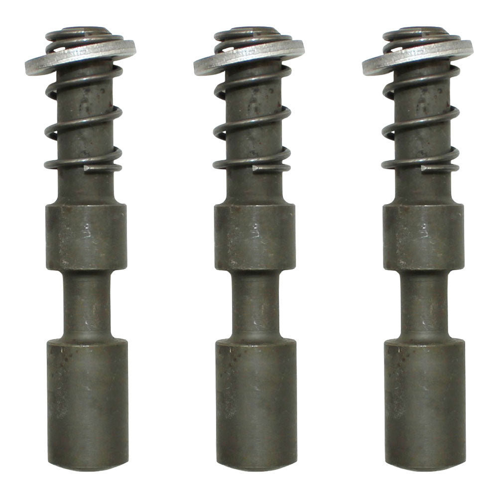 (3) PTO Power Take Off Pin Yoke Quick Release with C-Clip and Spring